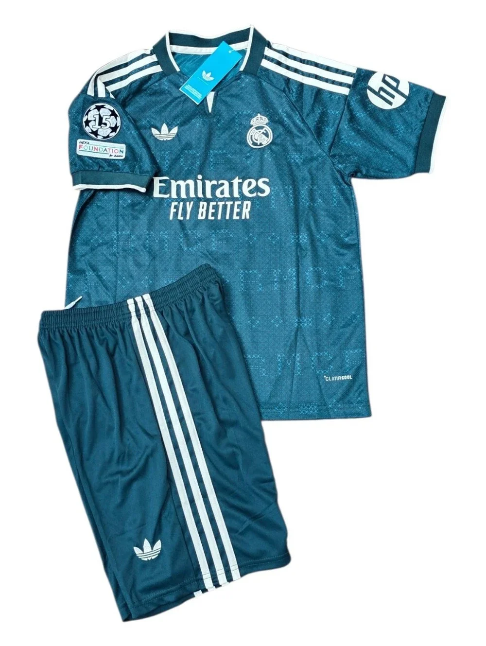 Real Madrid jersey Vini Jr Set for Kids